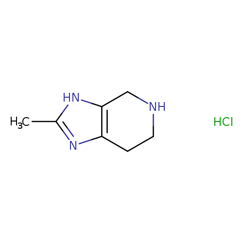 Cc1nc2c([nH]1)CNCC2.Cl