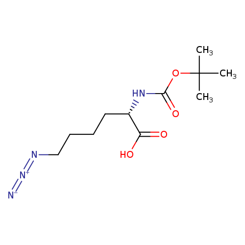 OC(=O)[C@@H](NC(=O)OC(C)(C)C)CCCCN=[N+]=[N-]