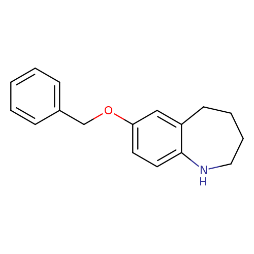 C1CCc2c(NC1)ccc(c2)OCc1ccccc1