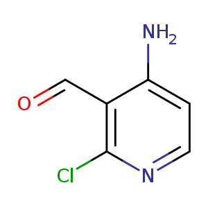 O=Cc1c(N)ccnc1Cl