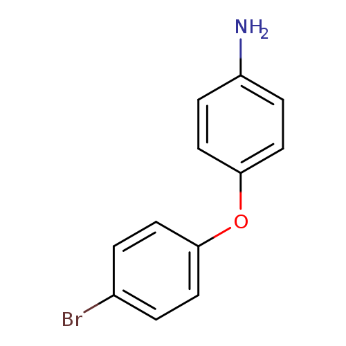 Nc1ccc(cc1)Oc1ccc(cc1)Br