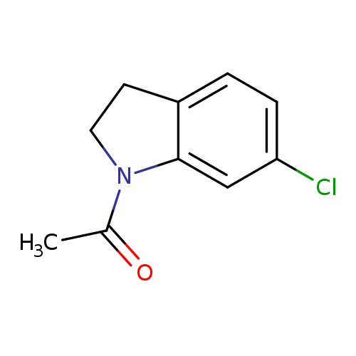 Clc1ccc2c(c1)N(CC2)C(=O)C