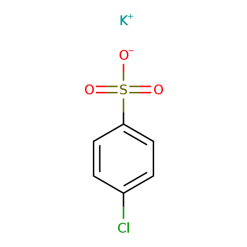 Clc1ccc(cc1)S(=O)(=O)[O-].[K+]