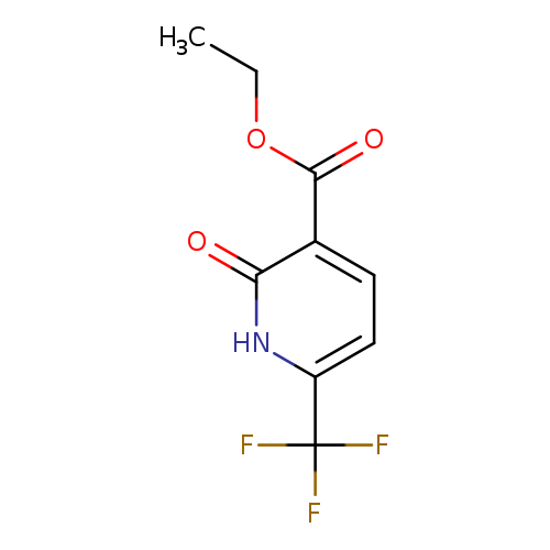 CCOC(=O)c1ccc([nH]c1=O)C(F)(F)F