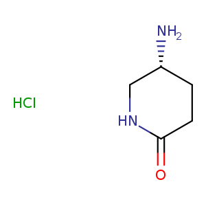 N[C@@H]1CCC(=O)NC1.Cl