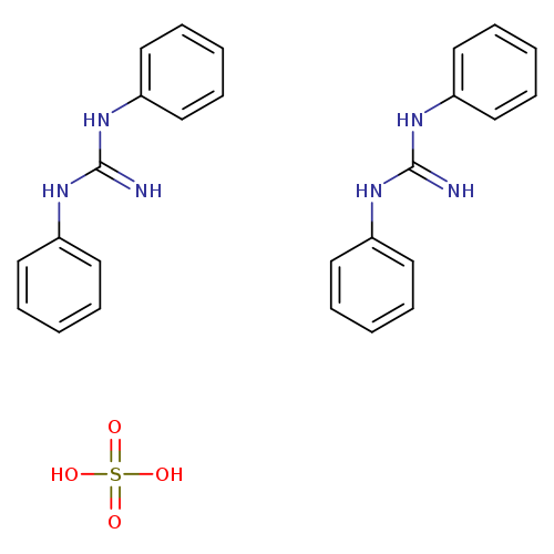 OS(=O)(=O)O.N=C(Nc1ccccc1)Nc1ccccc1.N=C(Nc1ccccc1)Nc1ccccc1