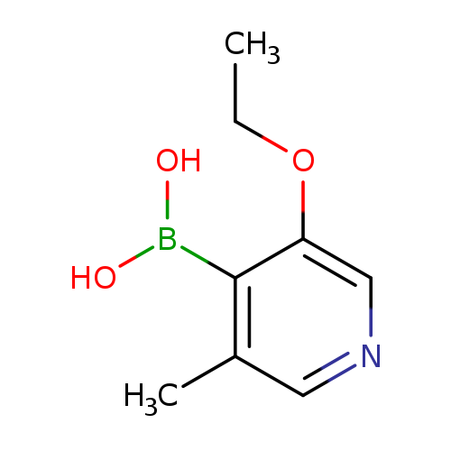 CCOc1cncc(c1B(O)O)C