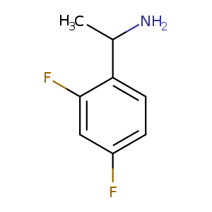 Fc1ccc(c(c1)F)C(N)C