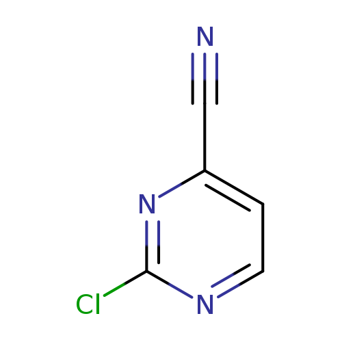 N#Cc1ccnc(n1)Cl