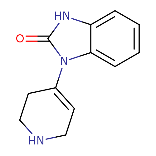 O=c1[nH]c2c(n1C1=CCNCC1)cccc2
