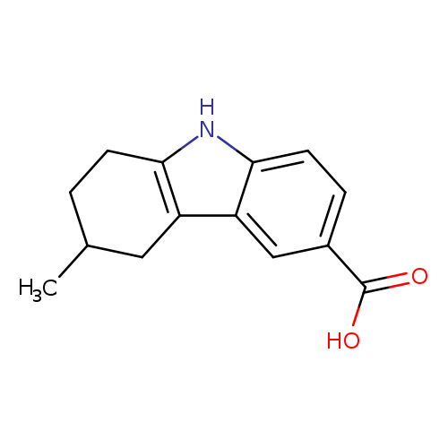 CC1CCc2c(C1)c1cc(ccc1[nH]2)C(=O)O