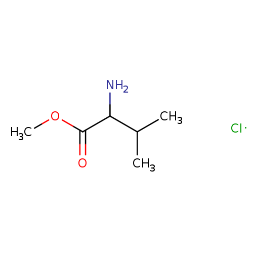 COC(=O)C(C(C)C)N.[Cl]