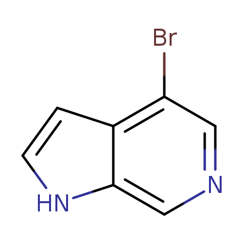 Brc1cncc2c1cc[nH]2