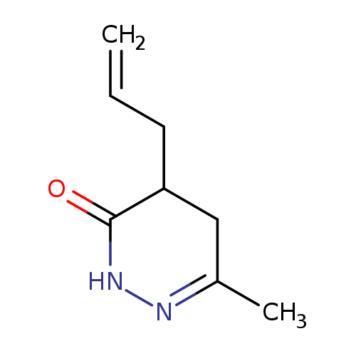 CC1=NNC(=O)C(C1)CC=C