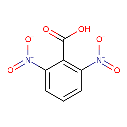 OC(=O)c1c(cccc1[N+](=O)[O-])[N+](=O)[O-]