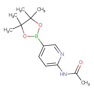 CC(=O)Nc1ccc(cn1)B1OC(C(O1)(C)C)(C)C