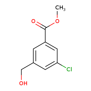 COC(=O)c1cc(CO)cc(c1)Cl