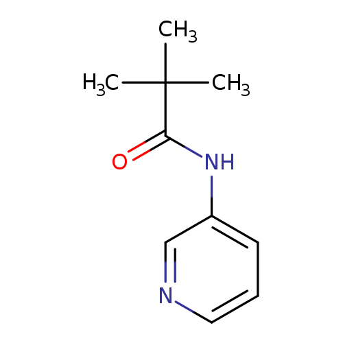 O=C(C(C)(C)C)Nc1cccnc1