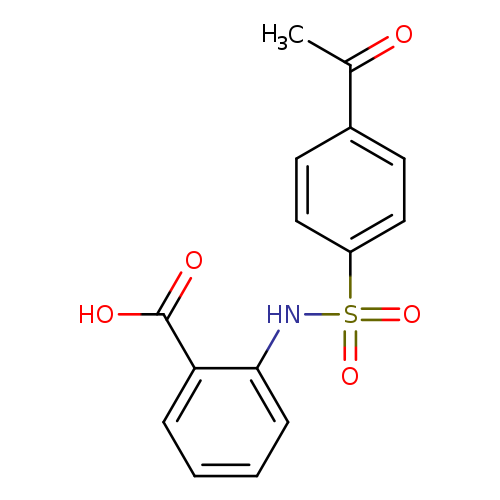 CC(=O)c1ccc(cc1)S(=O)(=O)Nc1ccccc1C(=O)O