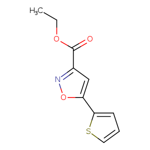 CCOC(=O)c1noc(c1)c1cccs1