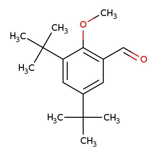 COc1c(C=O)cc(cc1C(C)(C)C)C(C)(C)C