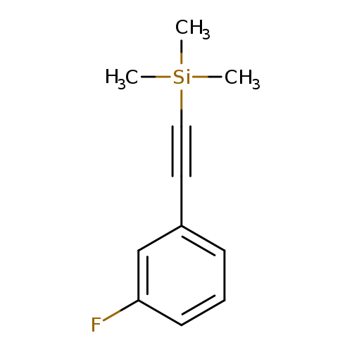 Fc1cccc(c1)C#C[Si](C)(C)C