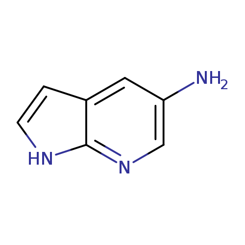 Nc1cnc2c(c1)cc[nH]2