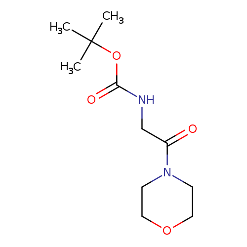 O=C(N1CCOCC1)CNC(=O)OC(C)(C)C