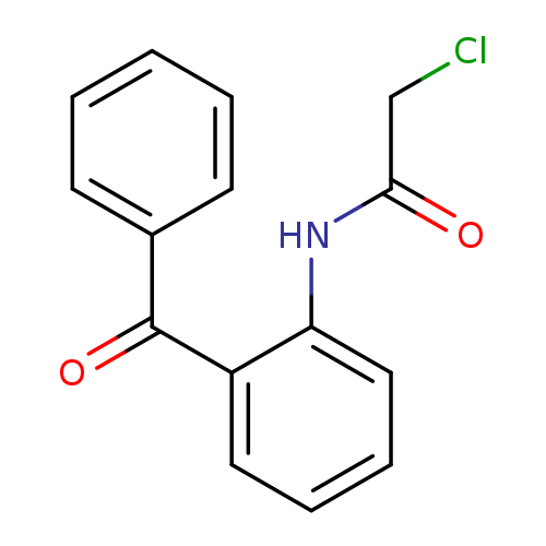 ClCC(=O)Nc1ccccc1C(=O)c1ccccc1