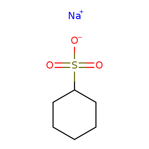 [O-]S(=O)(=O)C1CCCCC1.[Na+]
