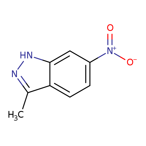 [O-][N+](=O)c1ccc2c(c1)[nH]nc2C