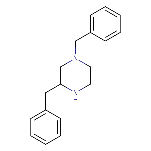 c1ccc(cc1)CN1CCNC(C1)Cc1ccccc1