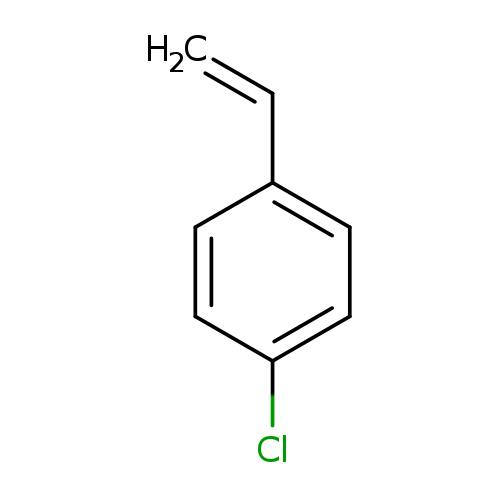 C=Cc1ccc(cc1)Cl