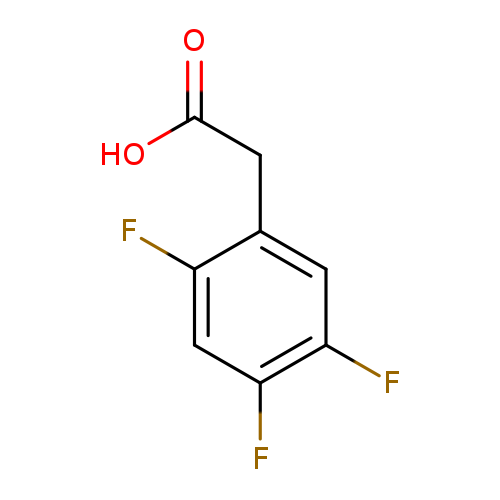 OC(=O)Cc1cc(F)c(cc1F)F