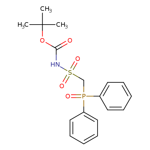 O=C(NS(=O)(=O)CP(=O)(c1ccccc1)c1ccccc1)OC(C)(C)C