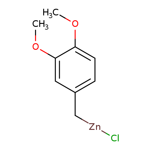 Cl[Zn]Cc1ccc(c(c1)OC)OC