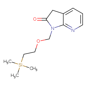 O=C1Cc2c(N1COCC[Si](C)(C)C)nccc2