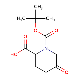 O=C1CCC(N(C1)C(=O)OC(C)(C)C)C(=O)O