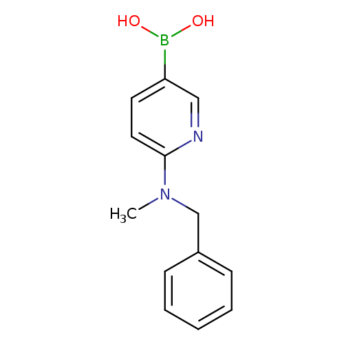 CN(c1ccc(cn1)B(O)O)Cc1ccccc1