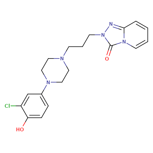 Clc1cc(ccc1O)N1CCN(CC1)CCCn1nc2n(c1=O)cccc2