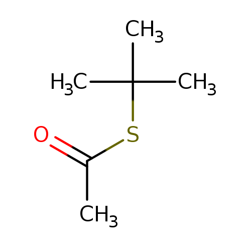 CC(=O)SC(C)(C)C