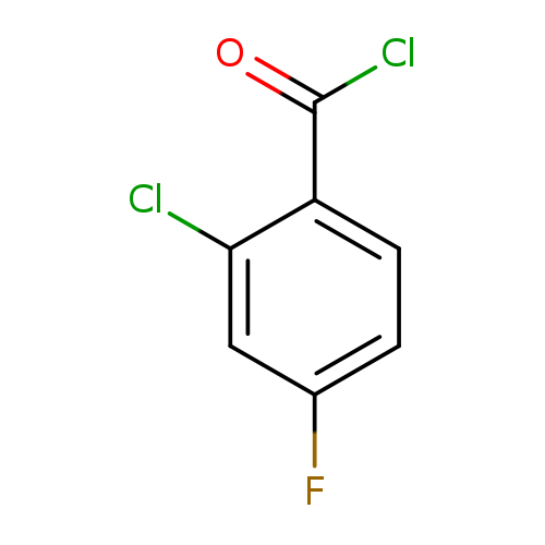 Fc1ccc(c(c1)Cl)C(=O)Cl