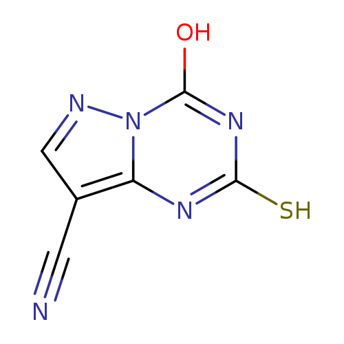 N#Cc1cnn2c1nc(S)nc2O