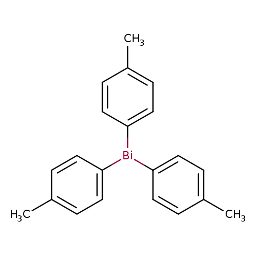 Cc1ccc(cc1)[Bi](c1ccc(cc1)C)c1ccc(cc1)C