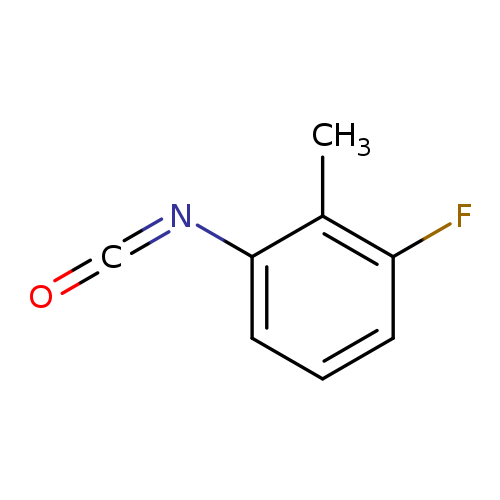 Cc1c(cccc1F)N=C=O