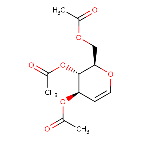 CC(=O)OC[C@H]1OC=C[C@H]([C@@H]1OC(=O)C)OC(=O)C