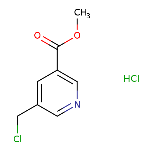 COC(=O)c1cc(CCl)cnc1.Cl
