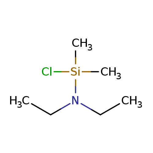 CCN([Si](Cl)(C)C)CC