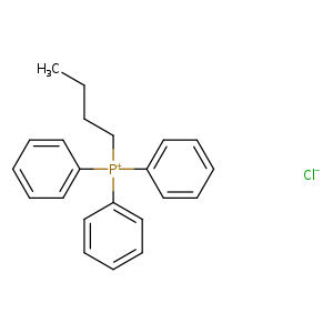 CCCC[P+](c1ccccc1)(c1ccccc1)c1ccccc1.[Cl-]