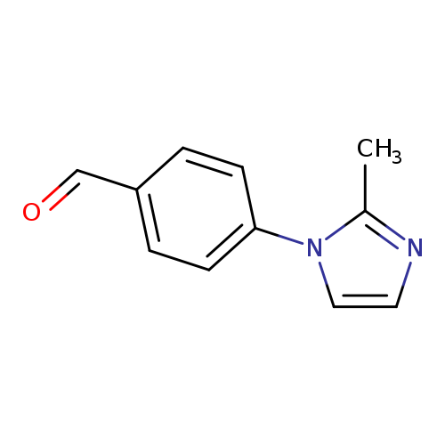 O=Cc1ccc(cc1)n1ccnc1C